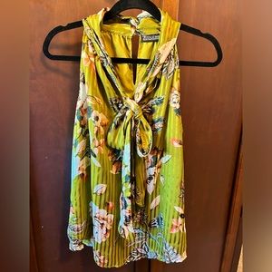 7th Avenue NY Big Bow Sleeveless Blouse - Size XL